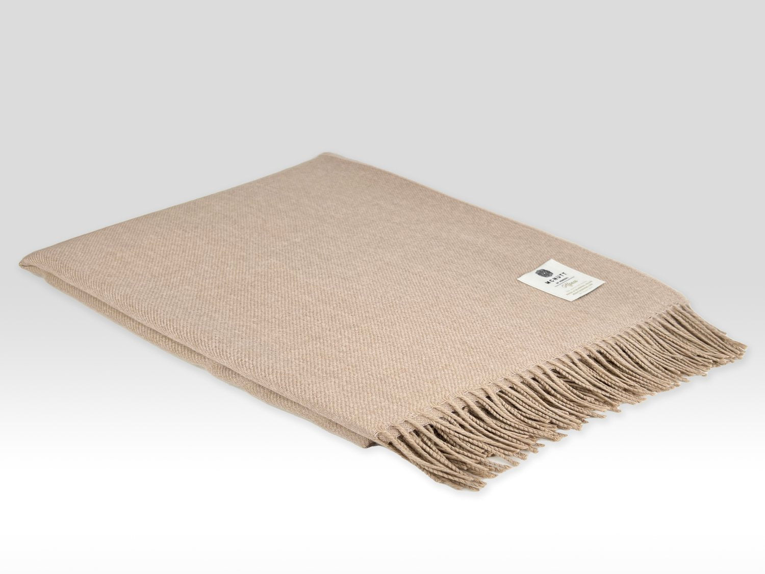 Alpaca Merino Throw 57" x 79"