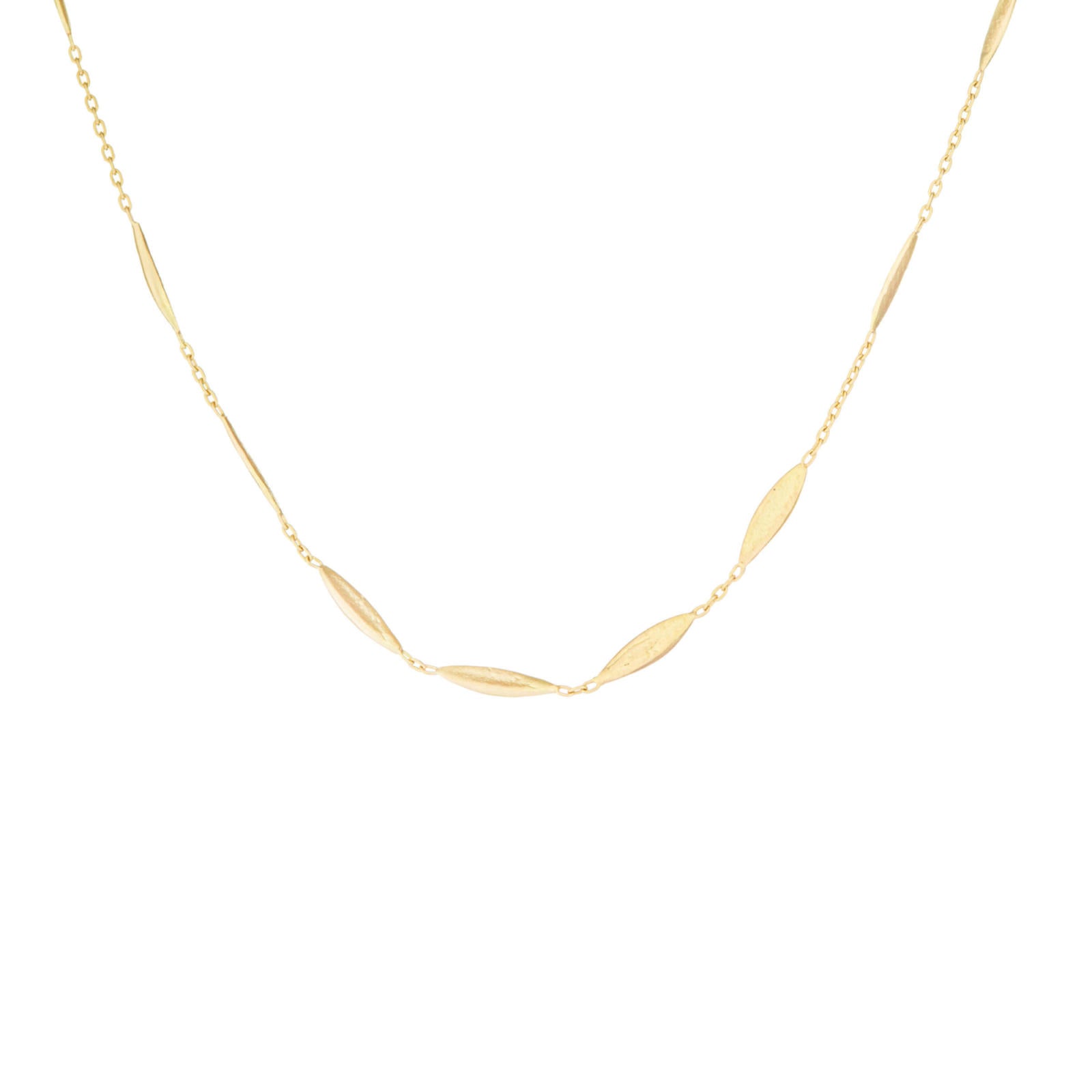 Sia Taylor 18k Short Grass Seeds Necklace 17"