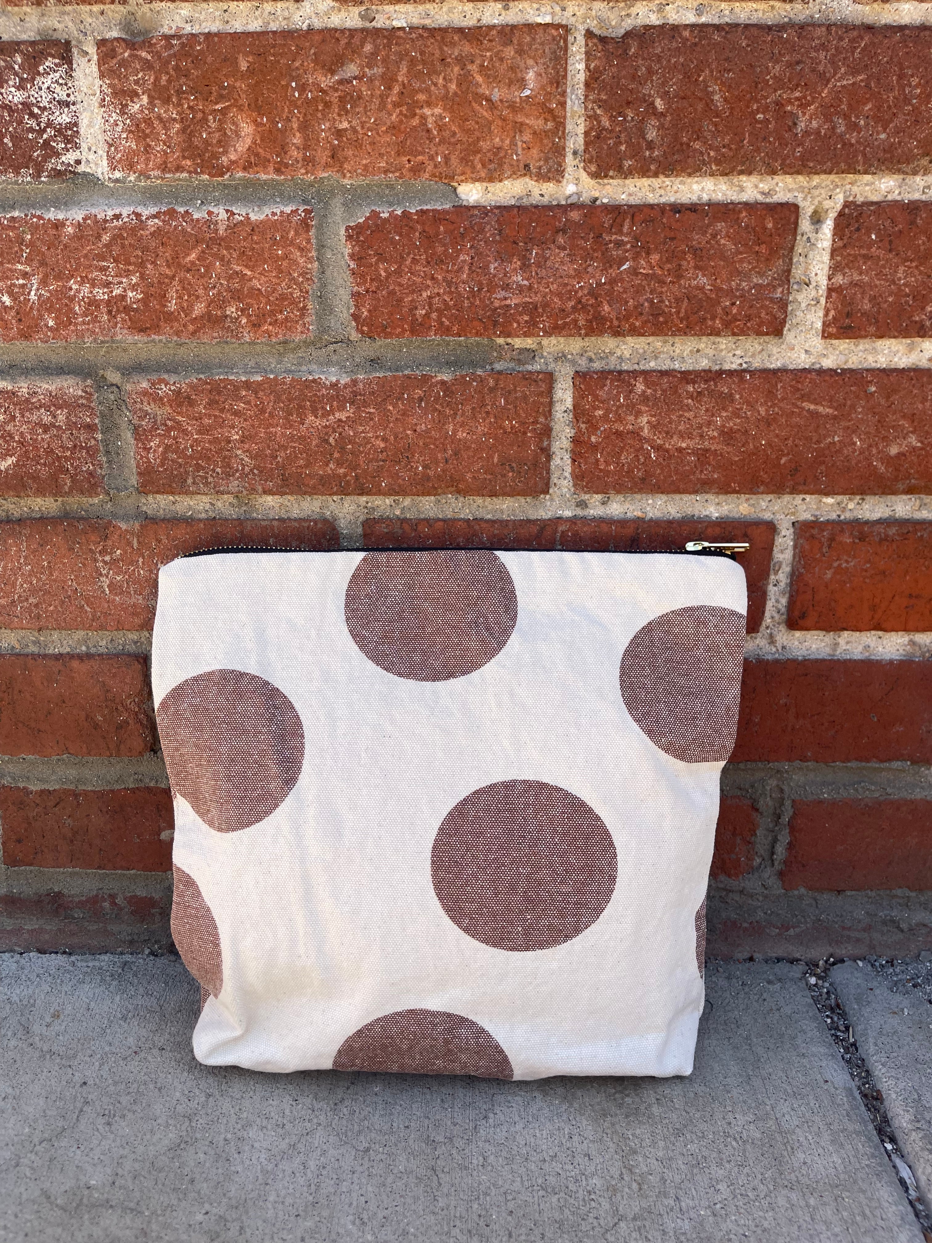 Indah Clutch, 100% Cotton Canvas