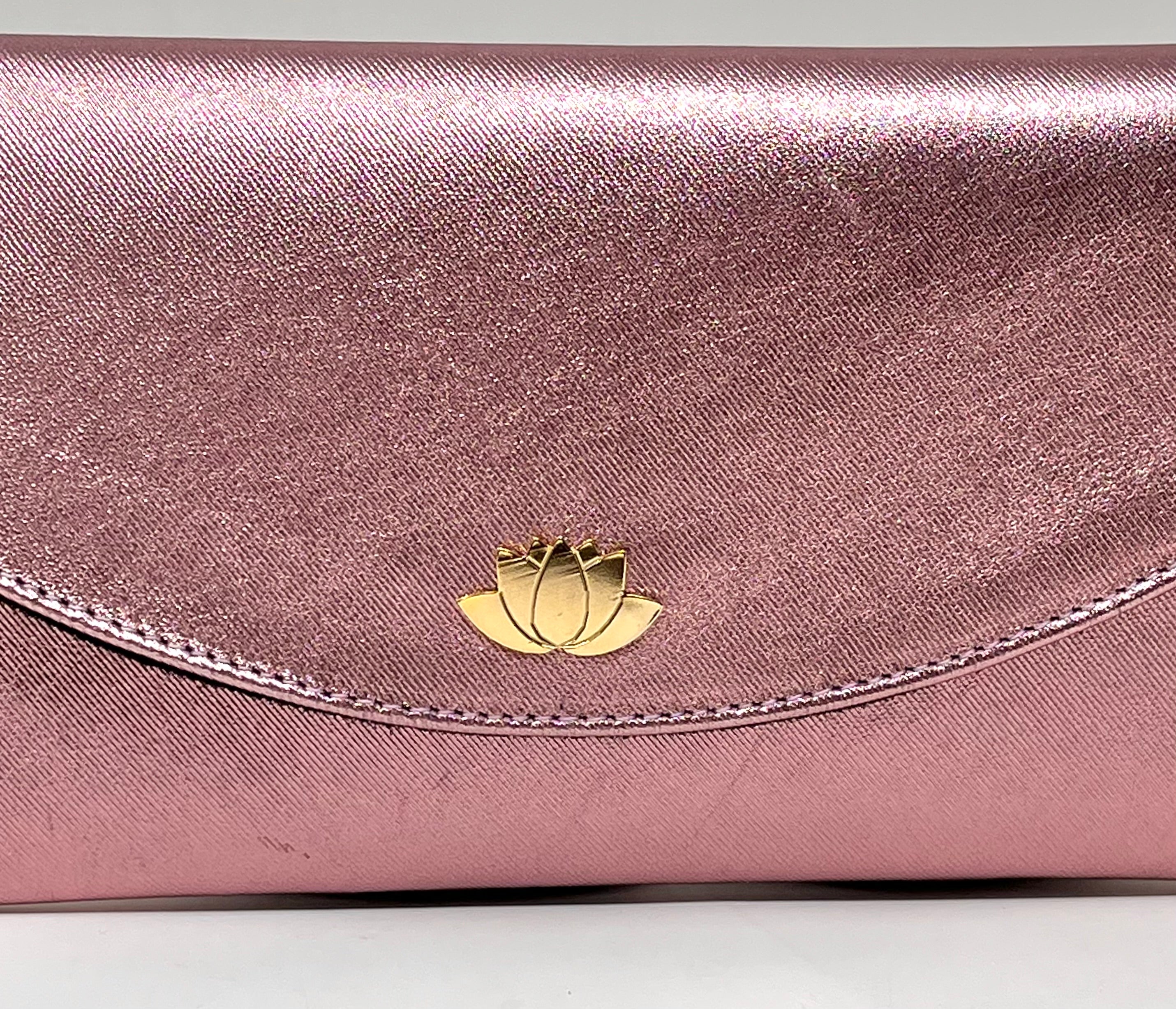 Leather Envelope Clutch