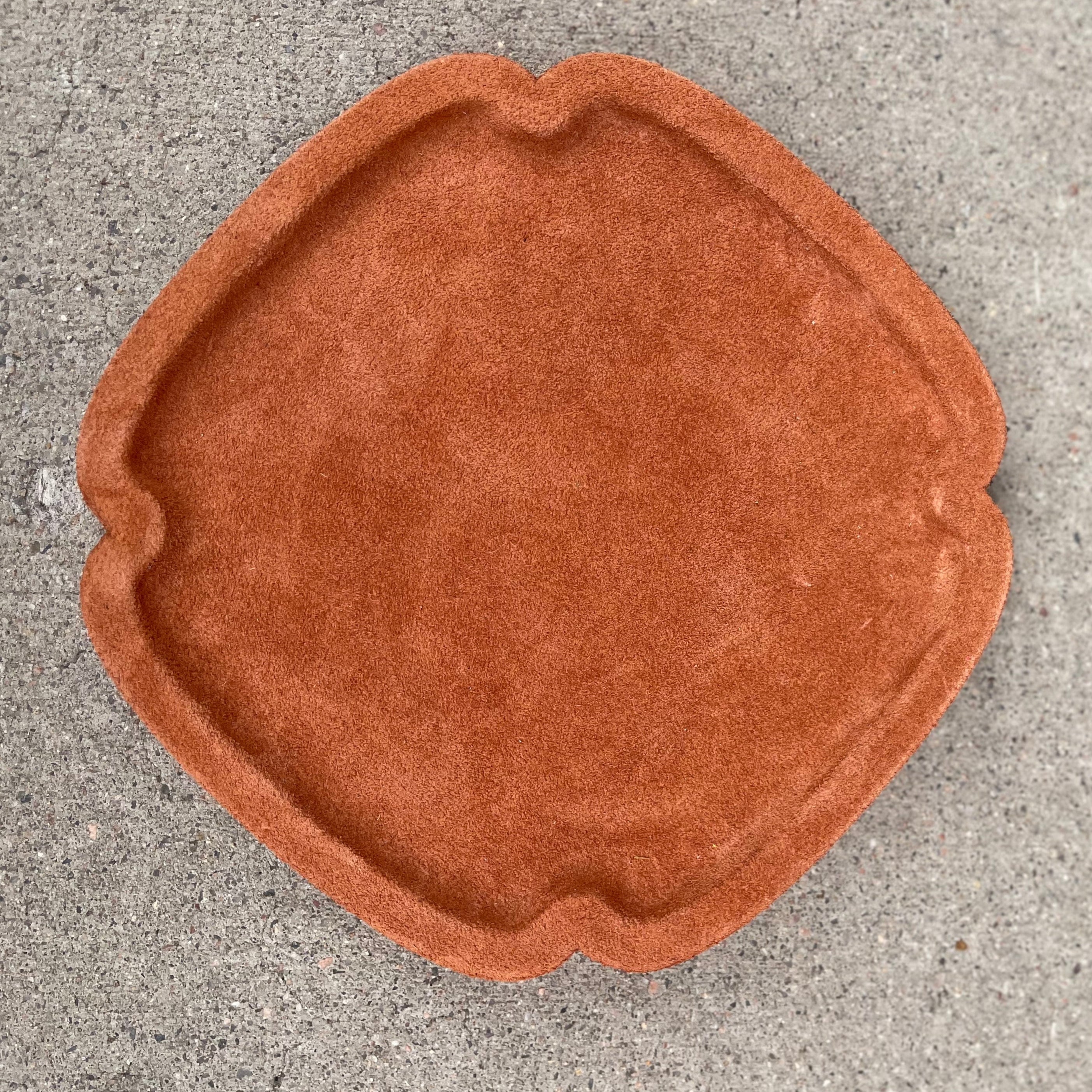 Vitruvio No. 1 Small Square Suede Jewelry Tray