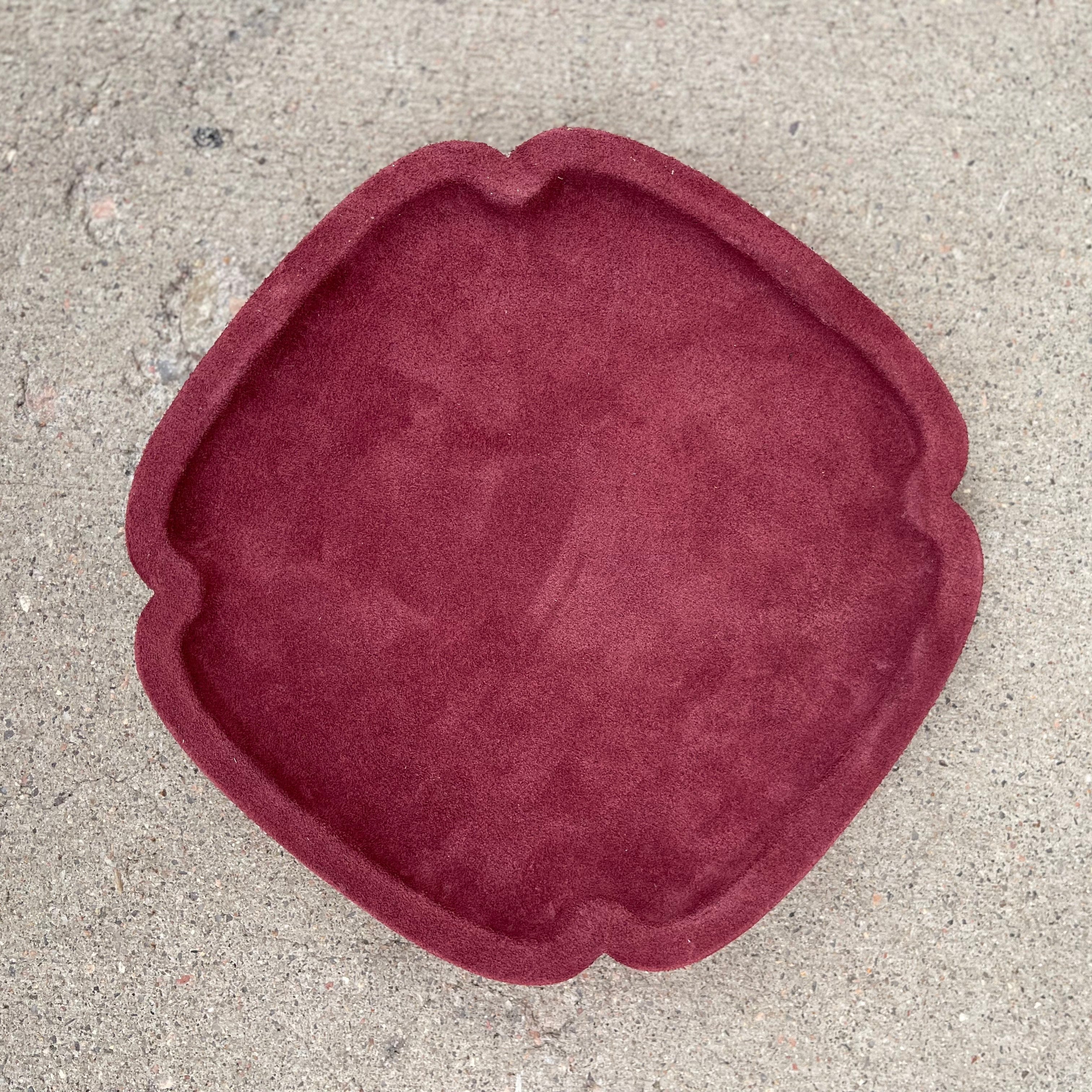 Vitruvio No. 1 Small Square Suede Jewelry Tray