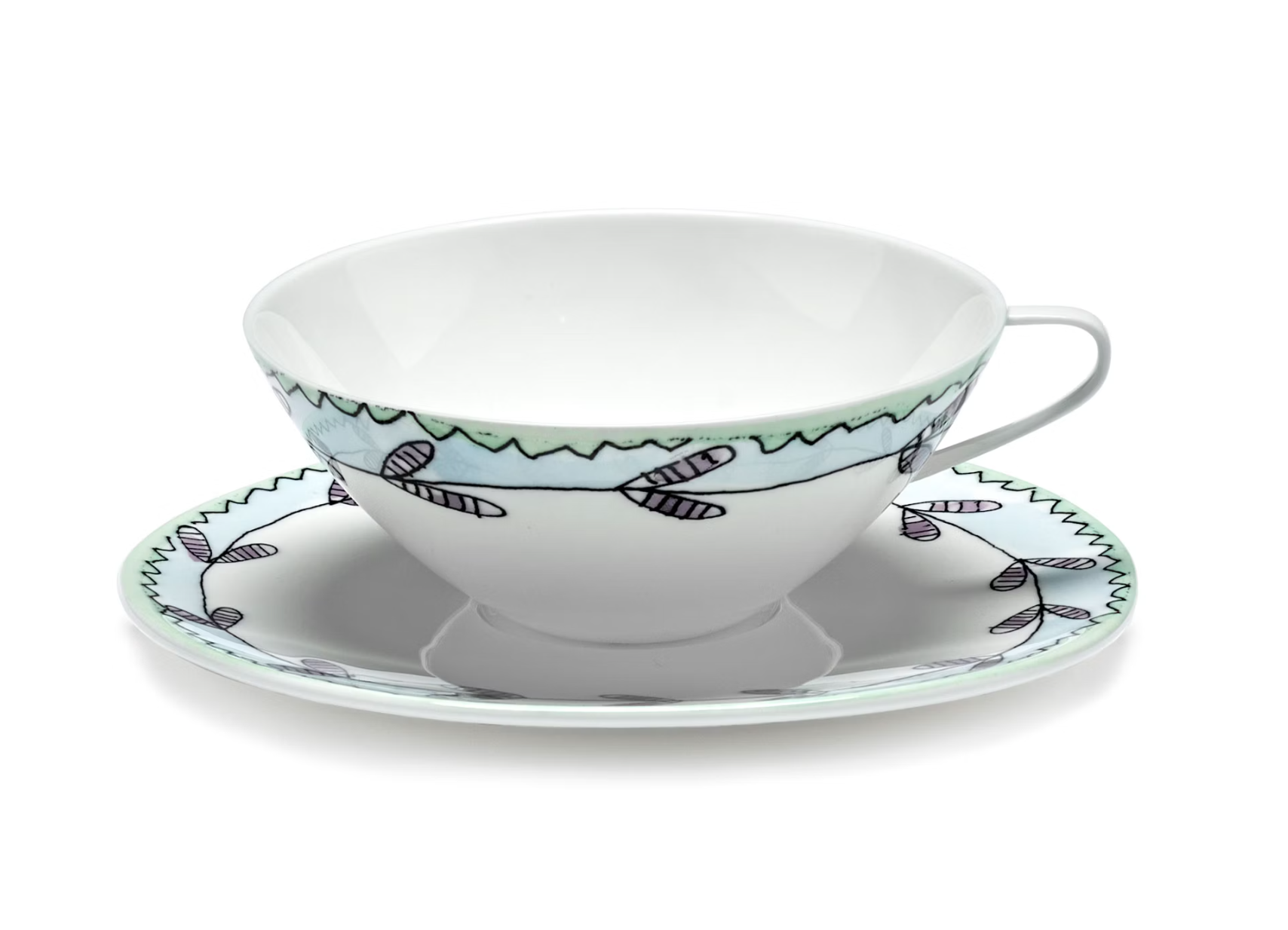 Serax MARNI TEA CUP and SAUCER BLOSSOM - Homebody Denver