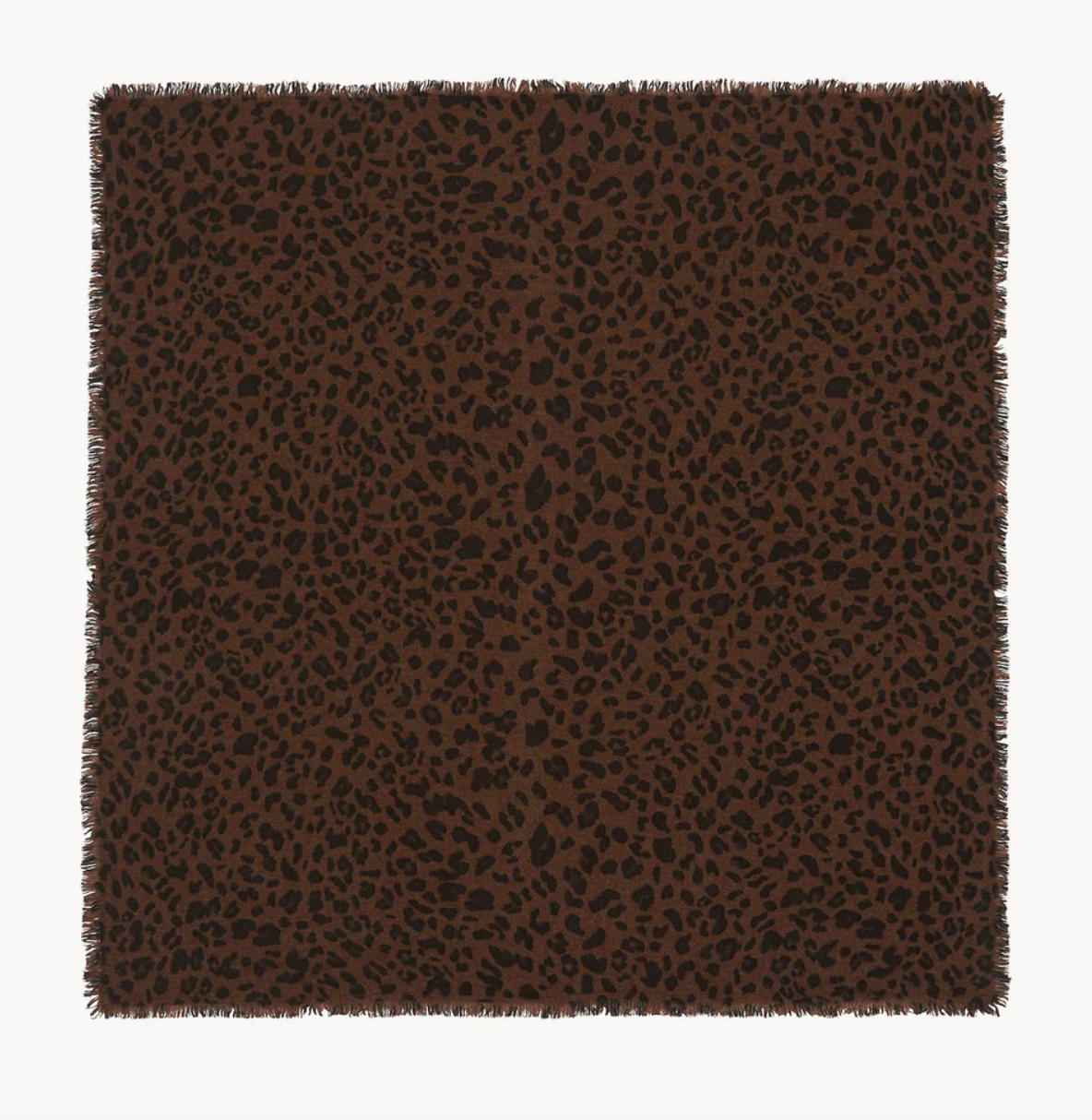 Kujten Cashmere Hachiko Leopard Scarf - Homebody Denver