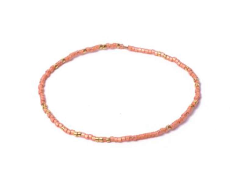 Miyuki Stretchy Beaded Bracelet, One Row