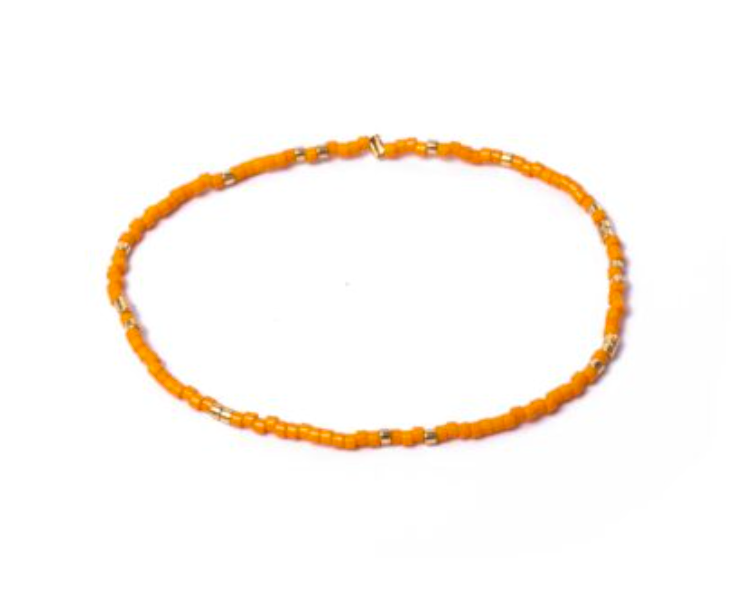 Miyuki Stretchy Beaded Bracelet, One Row