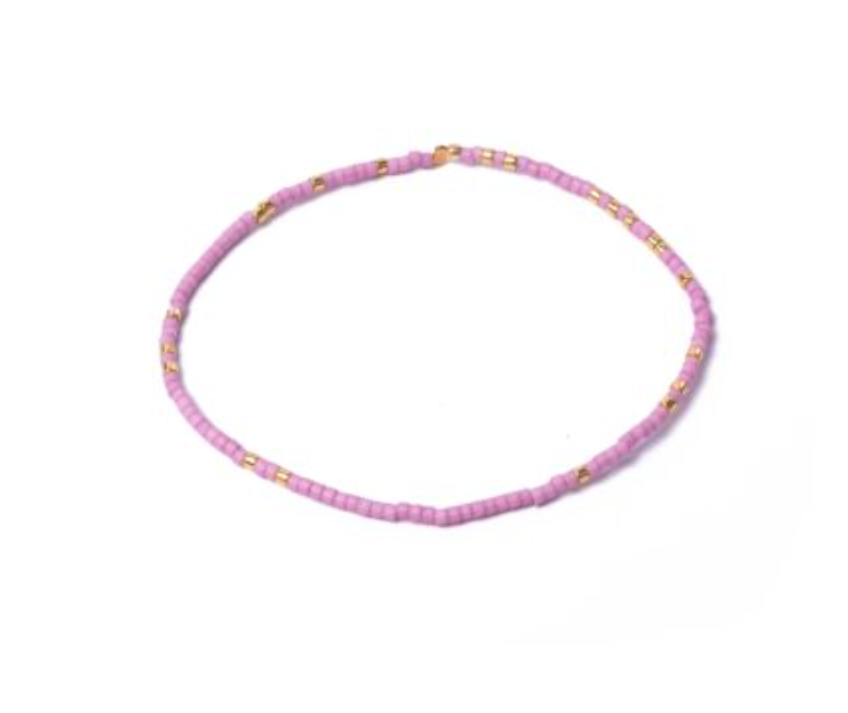 Miyuki Stretchy Beaded Bracelet, One Row