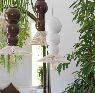 Honore Deco Henriette Parasol Pendant Light - Homebody Denver