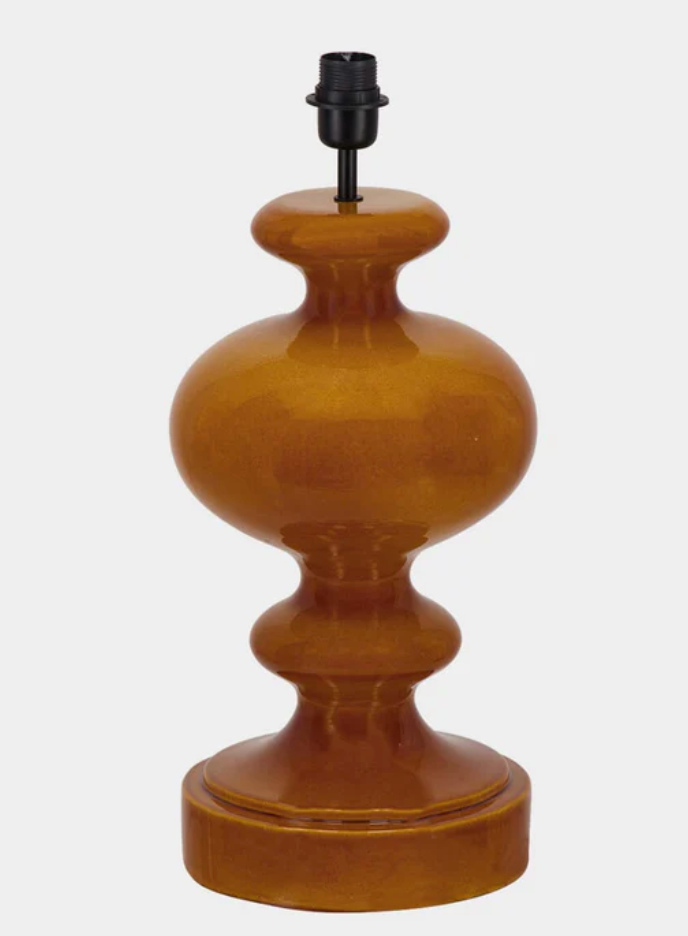 House of Capricorn CARDOSAS YELLOW CERAMIC LAMP WITH WICKER SHADE
- Homebody Denver