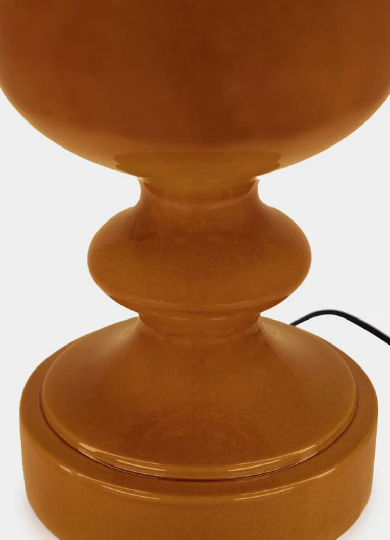 House of Capricorn CARDOSAS YELLOW CERAMIC LAMP WITH WICKER SHADE
- Homebody Denver