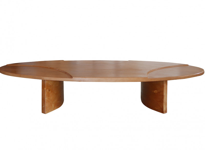 Vanda Oval Low Coffee Table 43" x 43" x 11" high