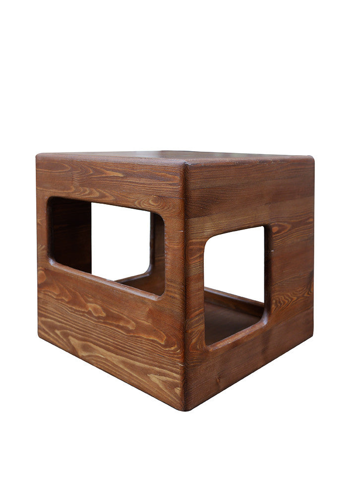 Ruby Cube Side Table 18" x 18" x 18"high