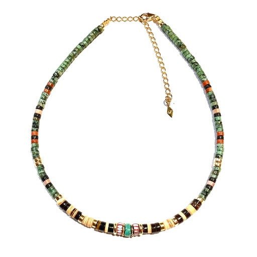 Diego 10 Necklace Turquoise - Homebody Denver