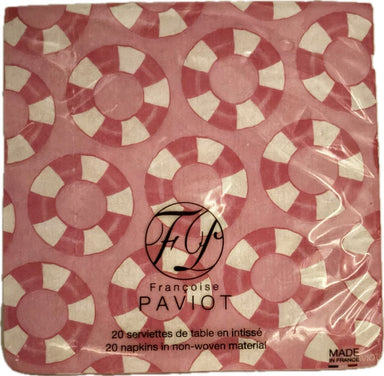 Françoise Paviot Paper Cocktail Napkins 10" x 10" - Homebody Denver