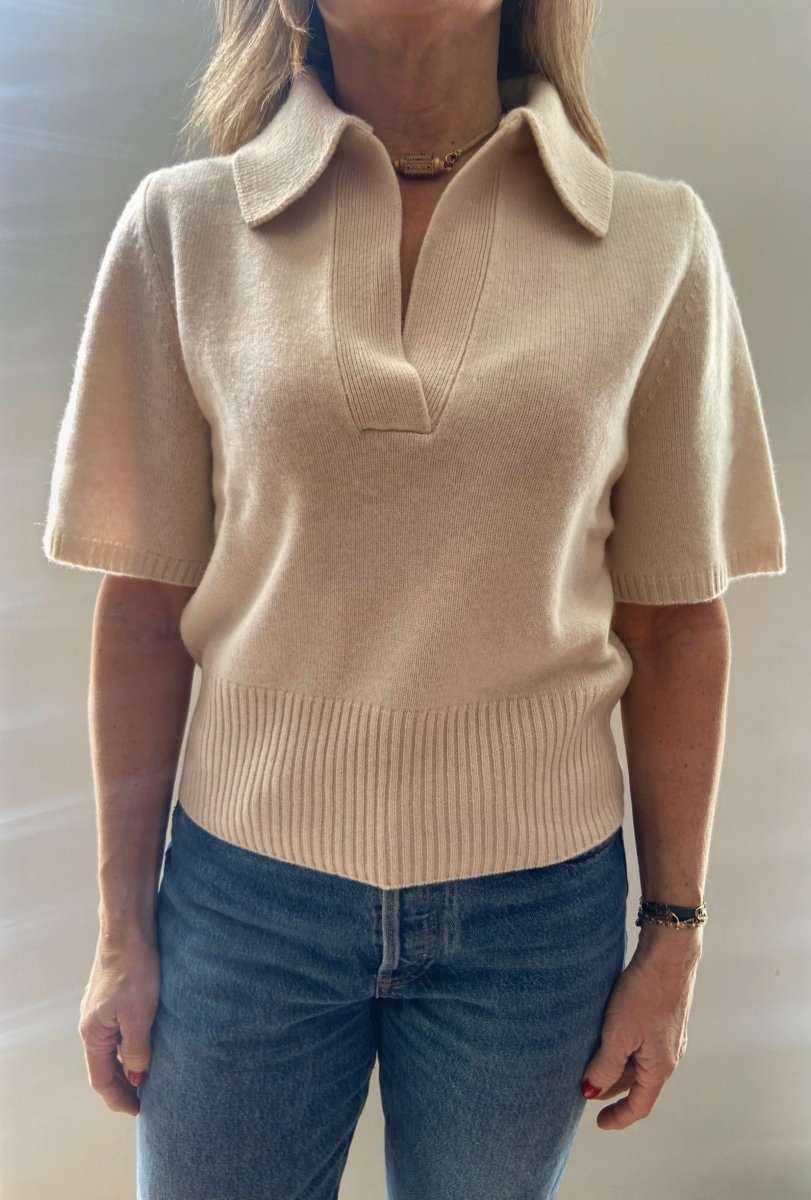 Kujten Mayley Collared Cashmere Sweater - Homebody Denver