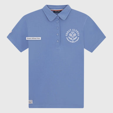 Ladies Polo "Althea", Light Blue - Homebody Denver