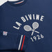Ladies Sweatshirt "La Divine", Retro Blue - Homebody Denver