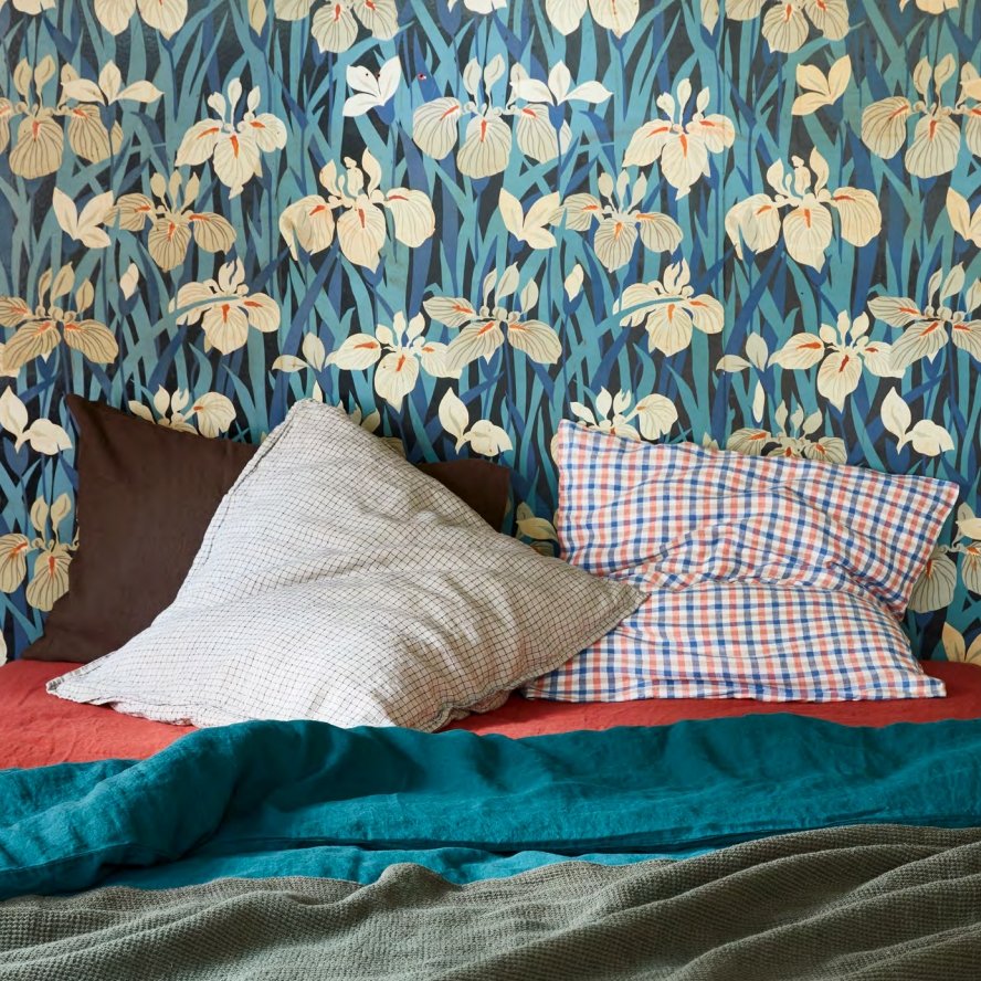 100% Linen Twin Duvet Cover Chambray - Homebody Denver