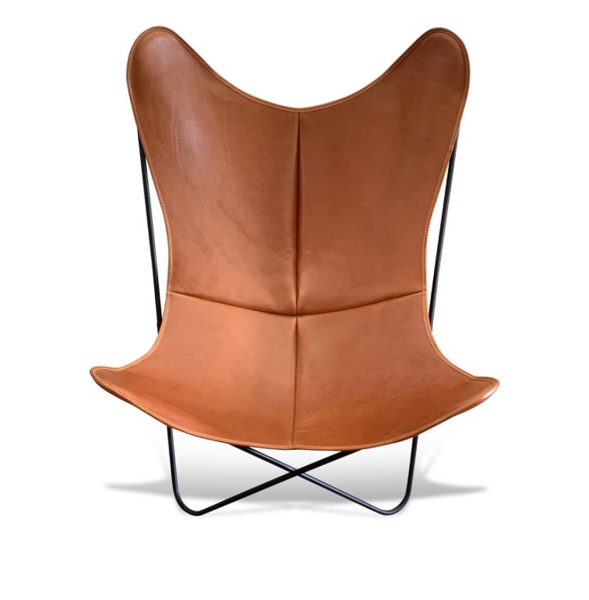 Airborne Leather Butterfly Chair - Homebody Denver