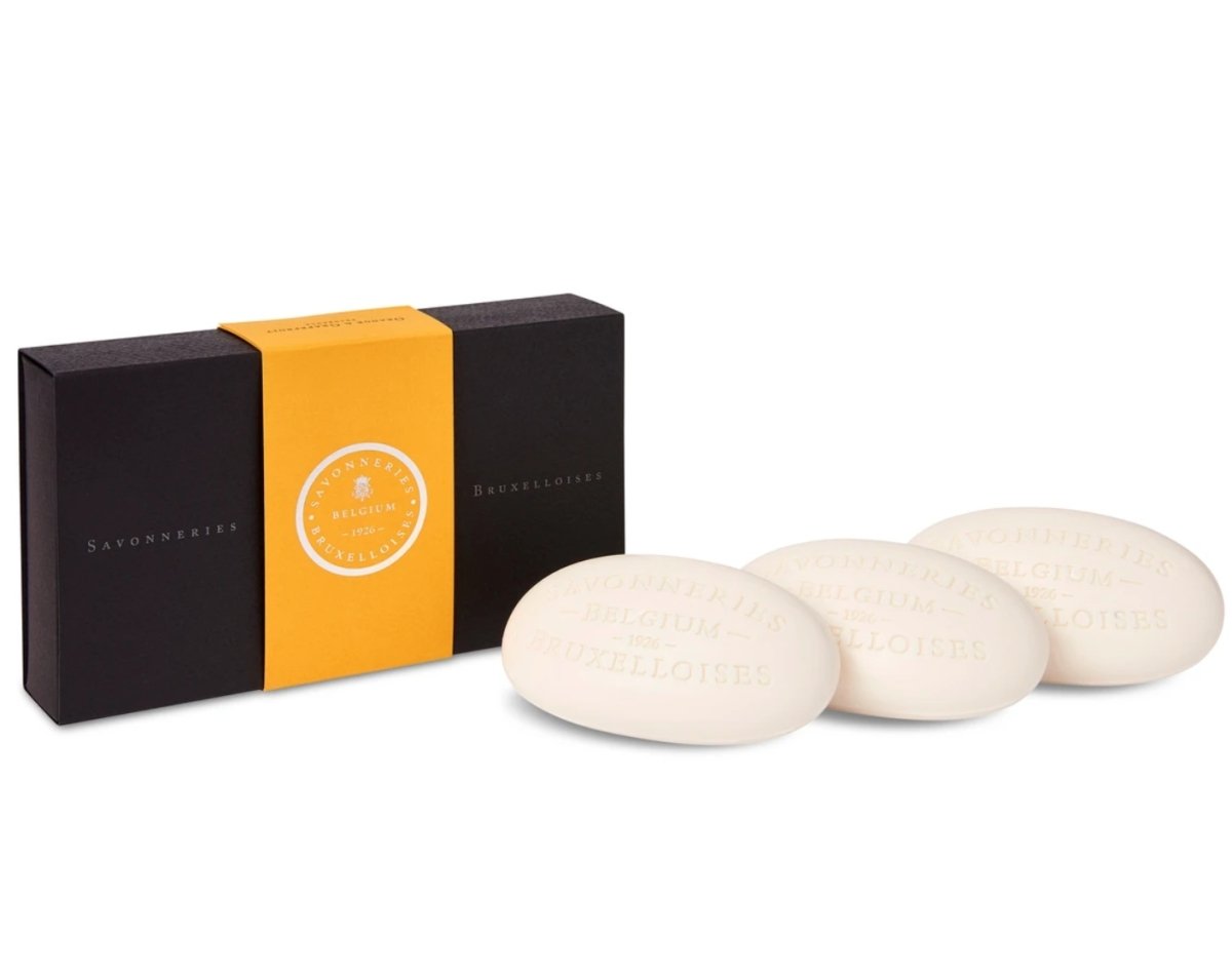 Savonneries Bruxelloises Box of 3 Large Bar Soaps