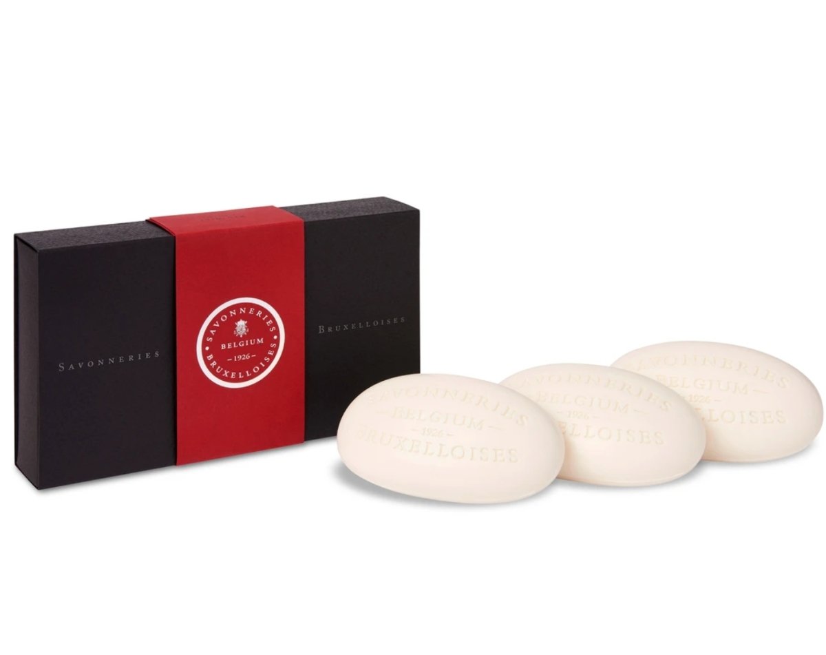 Savonneries Bruxelloises Box of 3 Large Bar Soaps