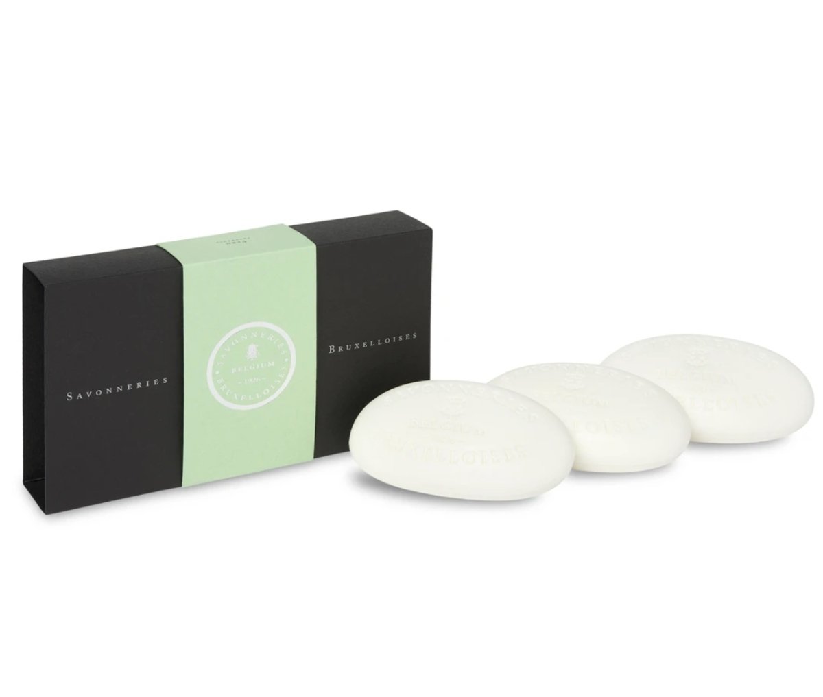 Savonneries Bruxelloises Box of 3 Large Bar Soaps