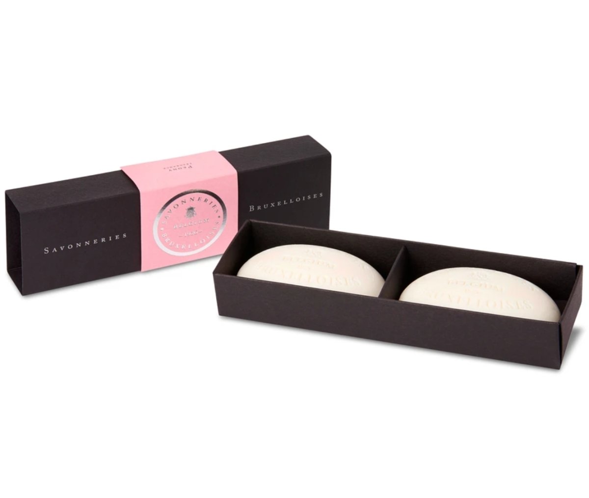 Savonneries Bruxelloises Box of 2 Small Soaps
