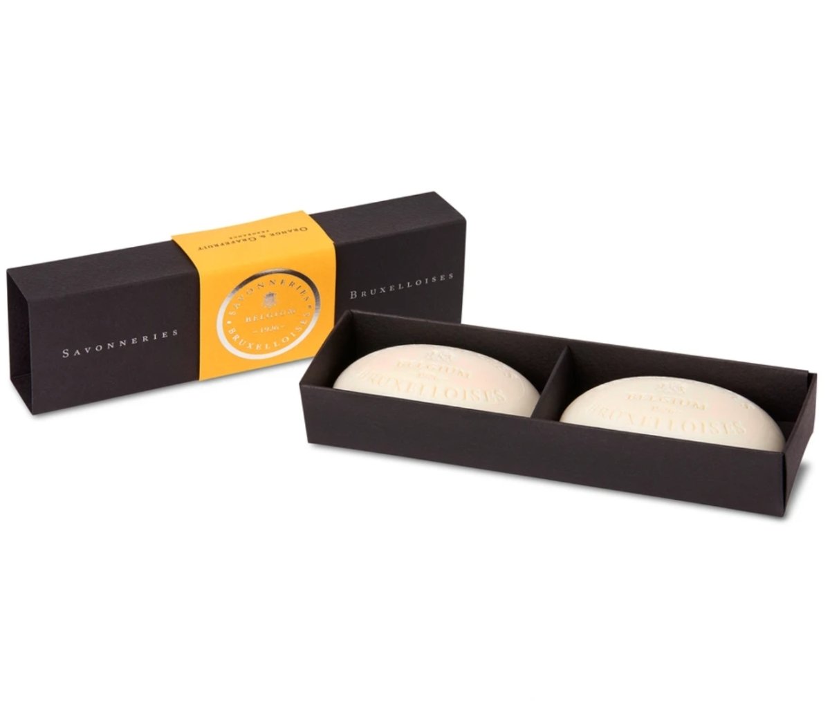 Savonneries Bruxelloises Box of 2 Small Soaps