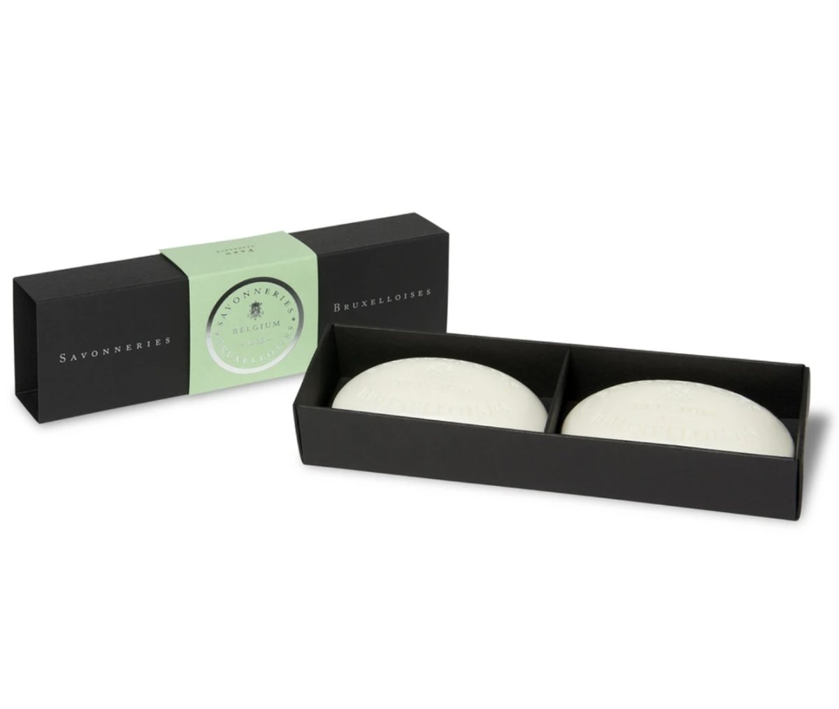 Savonneries Bruxelloises Box of 2 Small Soaps