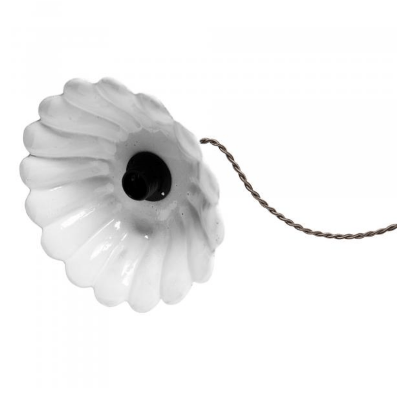 Astier de Villatte Marguerite Lampshade Medium with Canopy - Homebody Denver