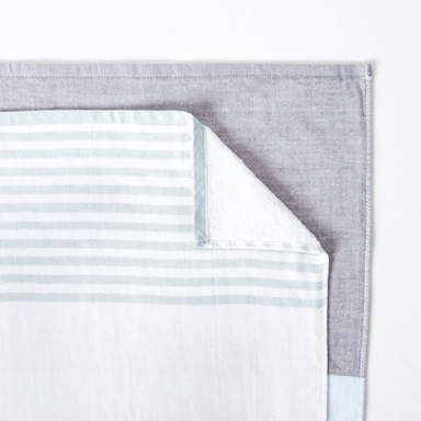Morihata Tri-Color Chambray Towels