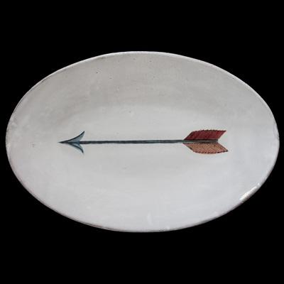Astier de Villatte, John Derian Oval Arrow Platter - Homebody Denver