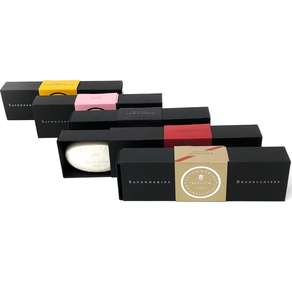 Savonneries Bruxelloises Box of 2 Small Soaps