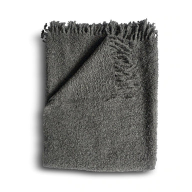 Bouclé Alpaca Throw - Homebody Denver