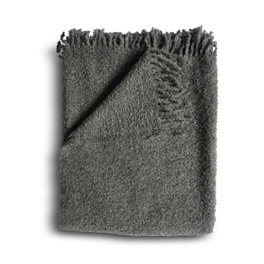 Bouclé Alpaca Throw - Homebody Denver