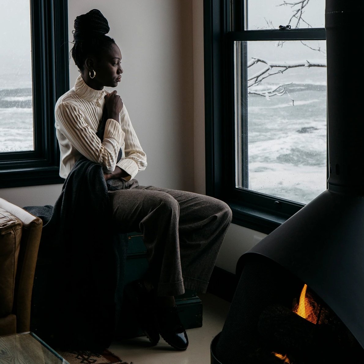 Bouclé Alpaca Throw - Homebody Denver