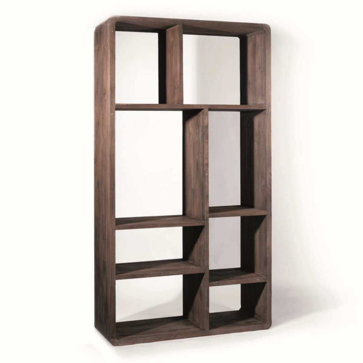 Cabinet Saar Small, Reclaimed Grey Teak - Homebody Denver