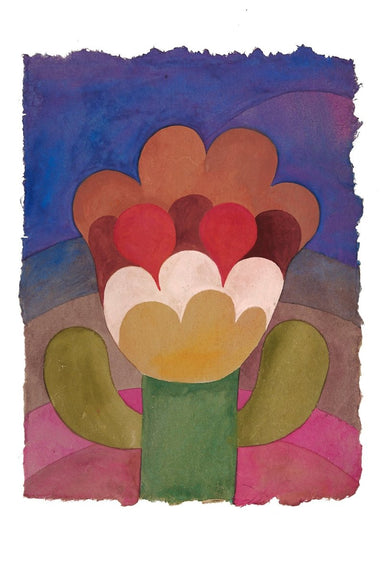Caroline Rennequin Flower Painting Small 9" x 7.5" - Homebody Denver