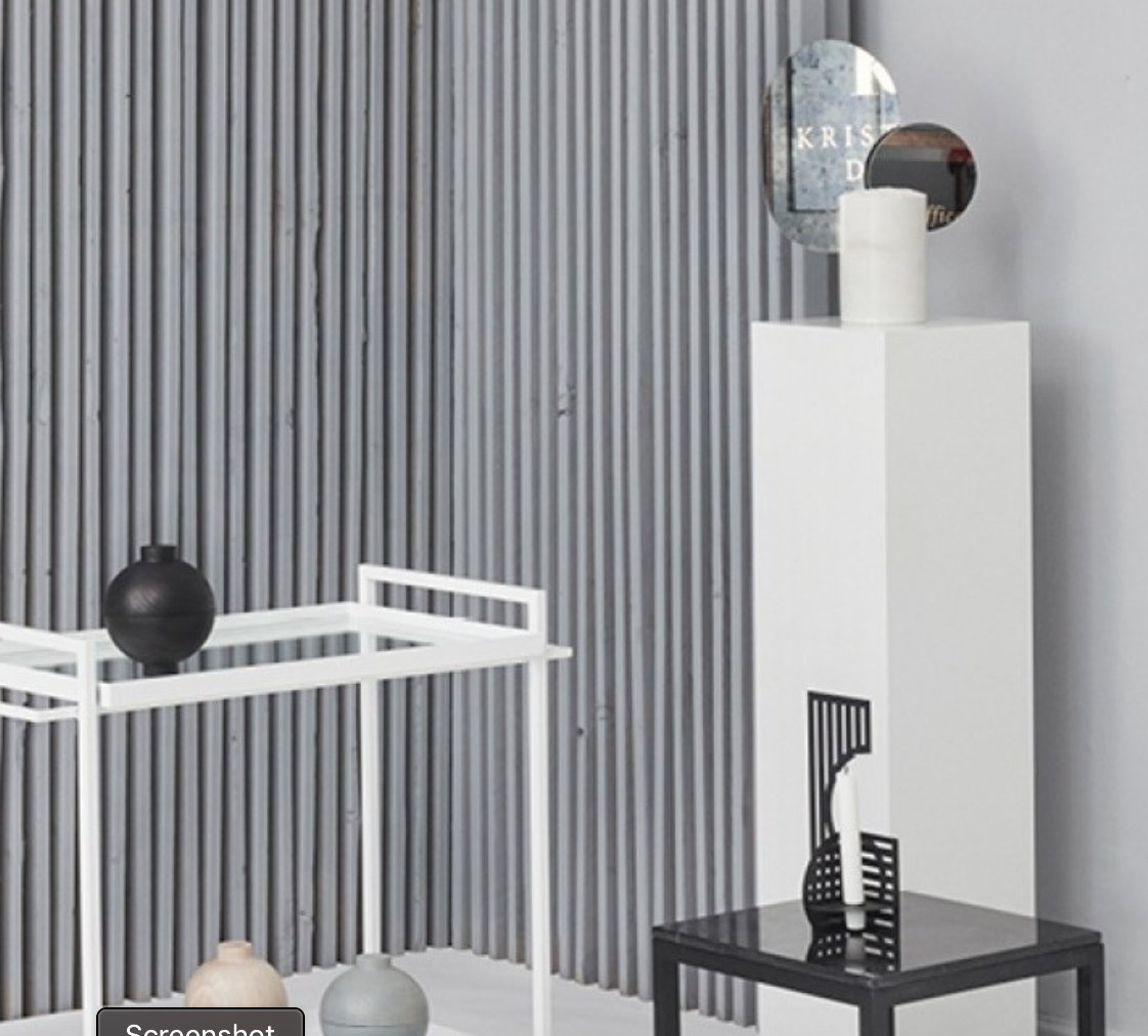 Double Moon Sculpture White - Homebody Denver