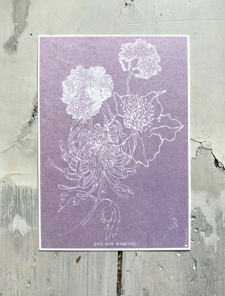 Fine Art Card 8 1/4" x 5 7/8" - Homebody Denver