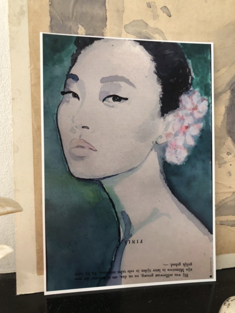 Fine Art Card 8 1/4" x 5 7/8" - Homebody Denver