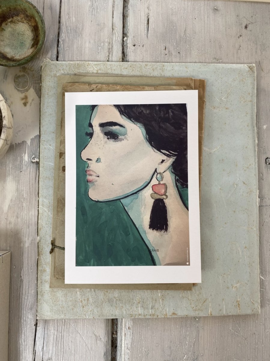 Fine Art Card 8 1/4" x 5 7/8" - Homebody Denver