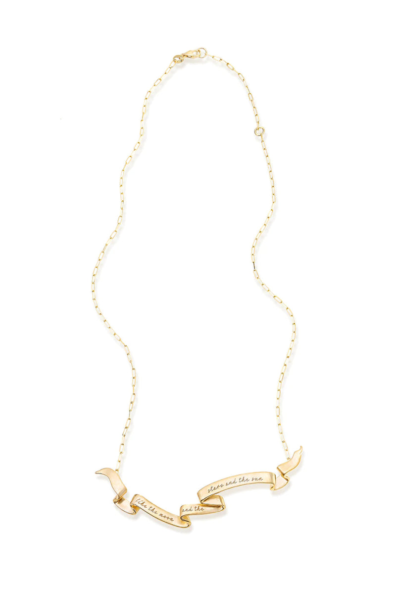 Fiore Wylde Intent Necklace, 18kt Yellow Gold - Homebody Denver