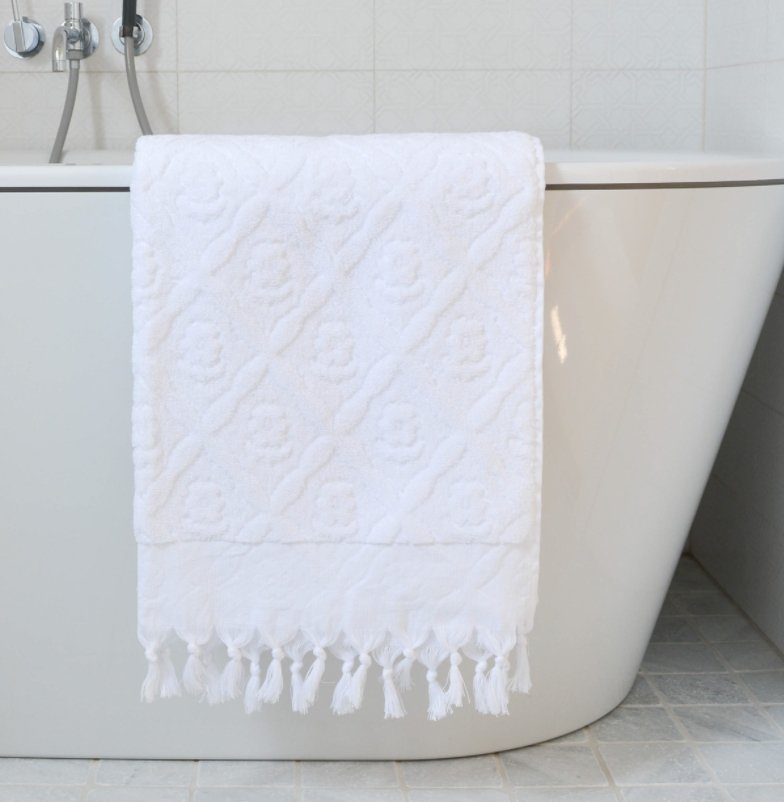 Flower Bath Towel - Homebody Denver