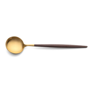 GOA Matte Gold Serving Spoon - Homebody Denver