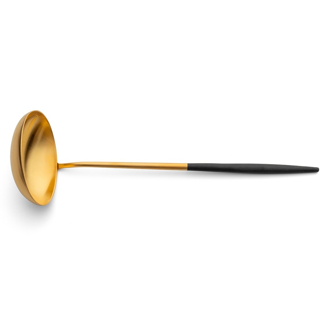 GOA Matte Gold Soup Ladle - Homebody Denver
