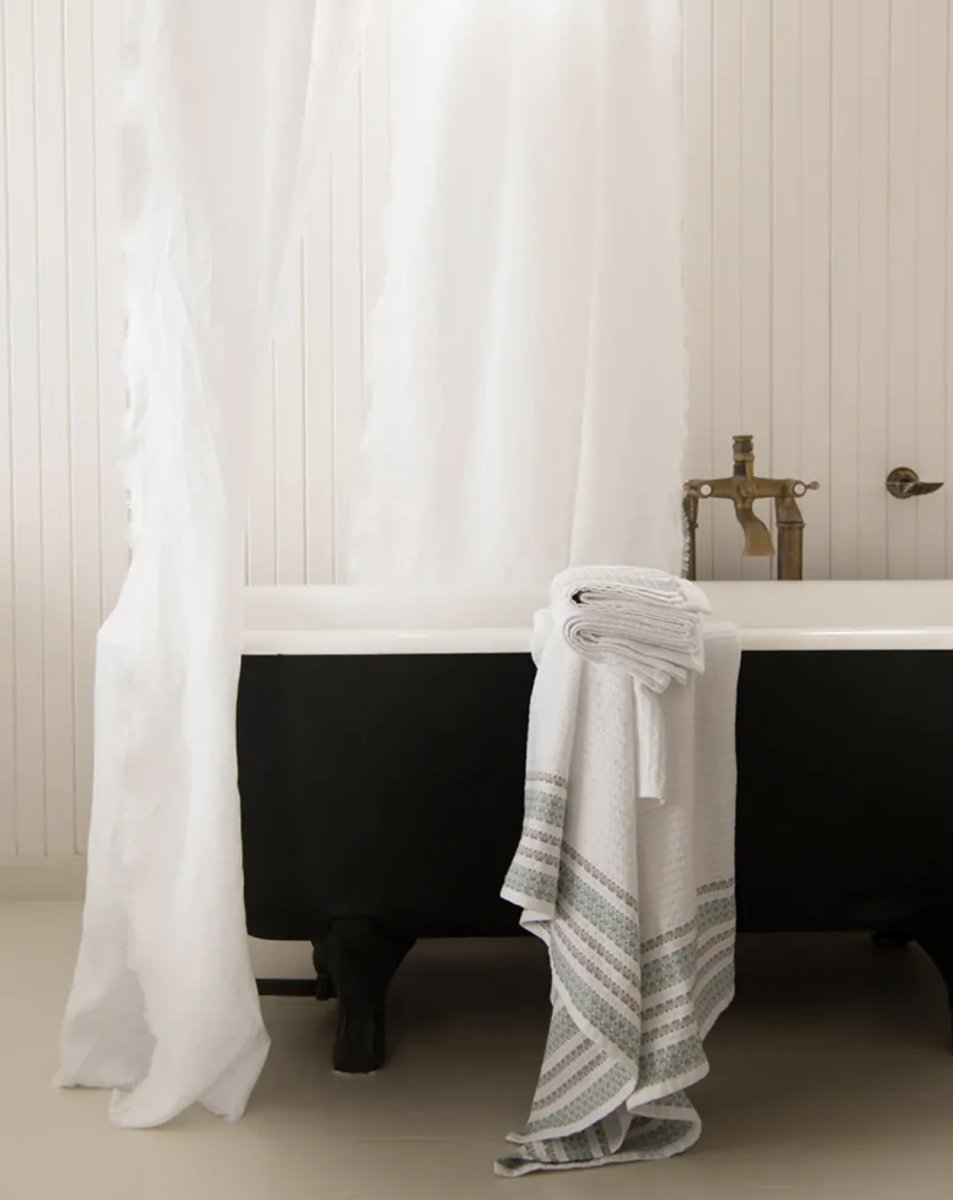 Hand Towel Organic Cotton Beehive - Homebody Denver