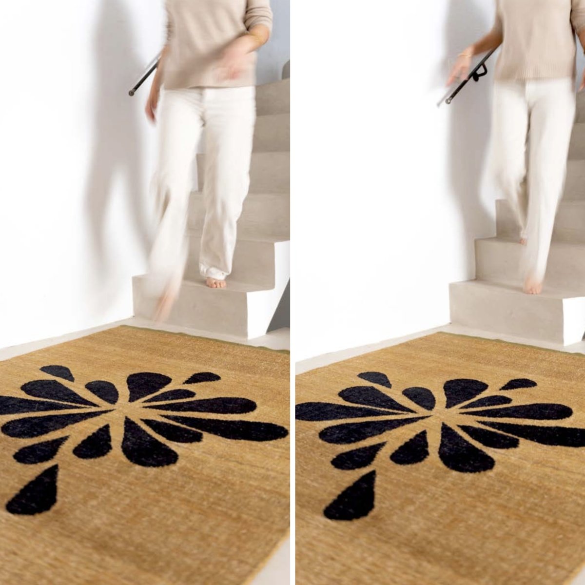 Hand Woven Chattaï Carpet 49" x 73" - Homebody Denver