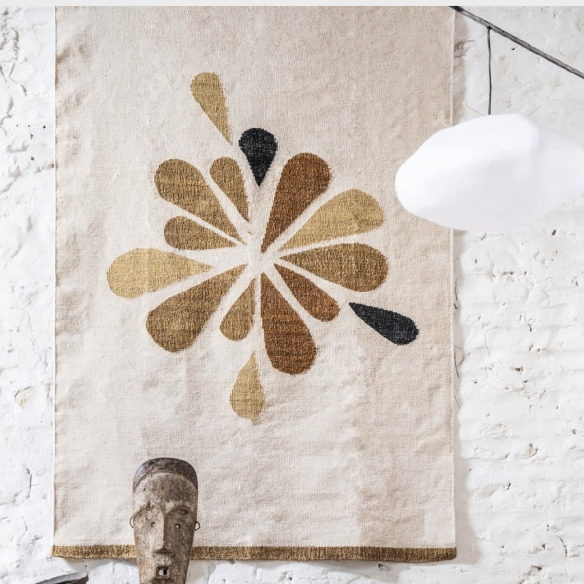 Hand Woven Chattaï Carpet 49" x 73" - Homebody Denver