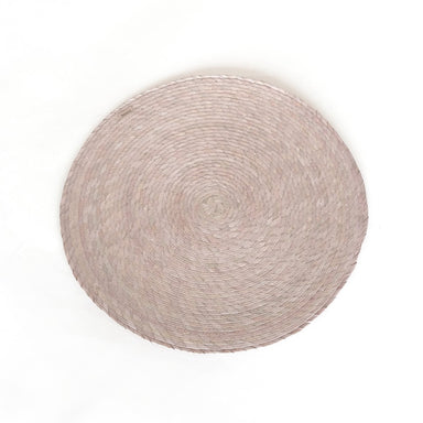 Handmade Round Palm Placemat - Homebody Denver